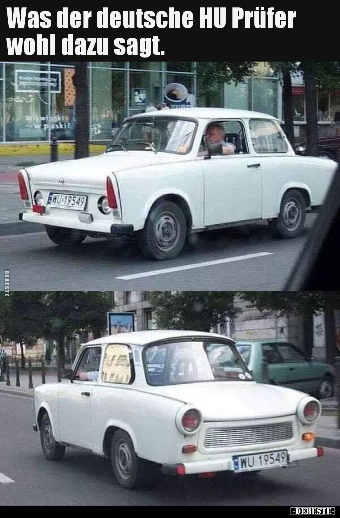 Was der deutsche HU Prüfer wohl dazu sagt.