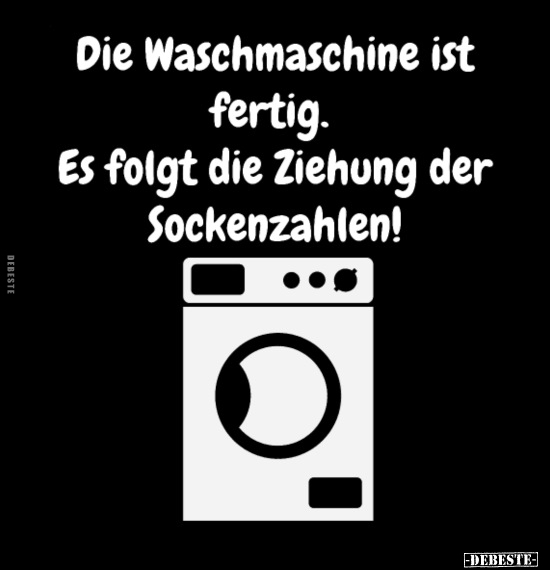 Die Waschmaschine ist fertig.. - Lustige Bilder | DEBESTE.de