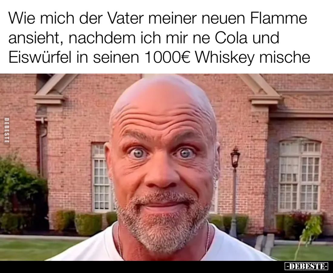 Wie mich der Vater meiner neuen Flamme ansieht, nachdem ich.. - Lustige Bilder | DEBESTE.de