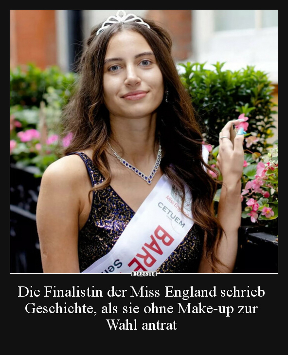 Die Finalistin der Miss England schrieb Geschichte, als.. - Lustige Bilder | DEBESTE.de