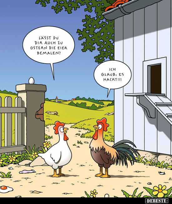 Lässt du dir auch zu Ostern die Eier bemalen?.. - Lustige Bilder | DEBESTE.de