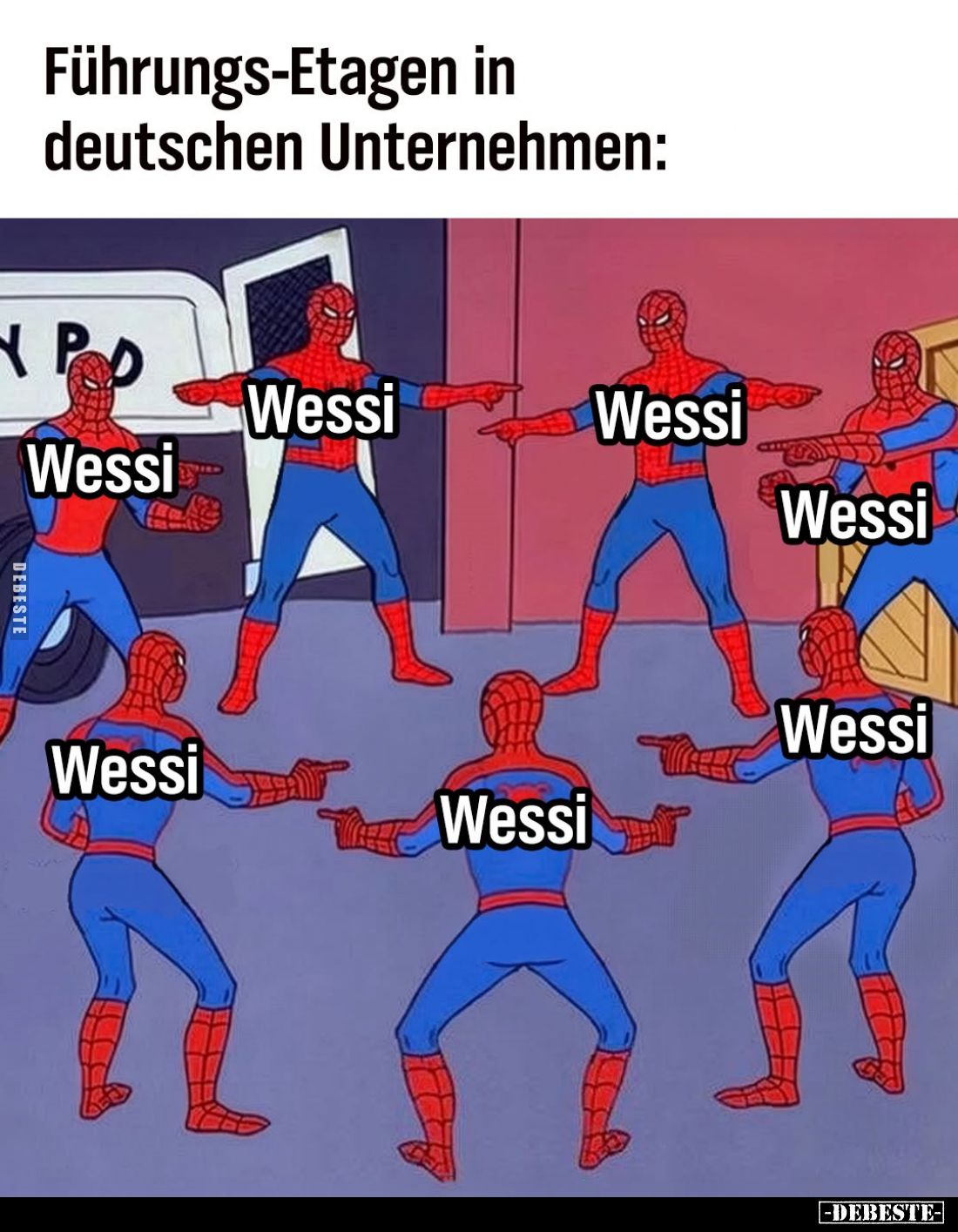 Führungs-Etagen in deutschen Unternehmen.