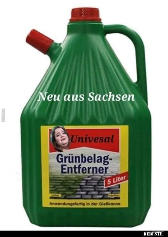 Neu aus Sachsen - Univesal Grünbelag-Entferner.. - Lustige Bilder | DEBESTE.de