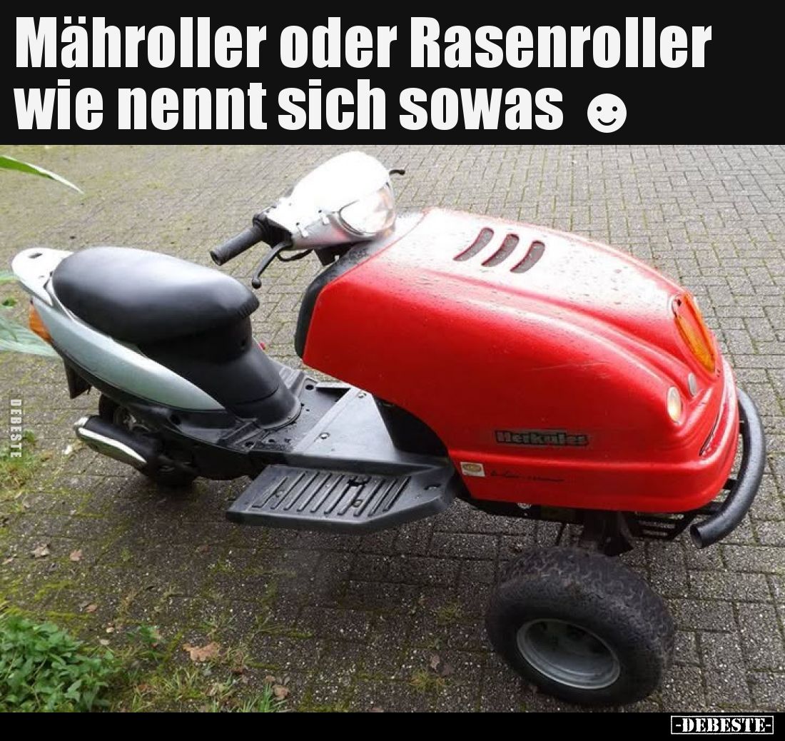 Mähroller oder Rasenroller wie nennt sich sowas.