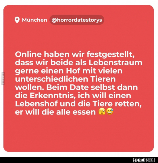 Online haben wir festgestellt, dass wir beide als.. - Lustige Bilder | DEBESTE.de