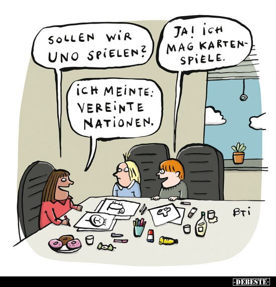 Sollen wir UNO spielen?.. - Lustige Bilder | DEBESTE.de