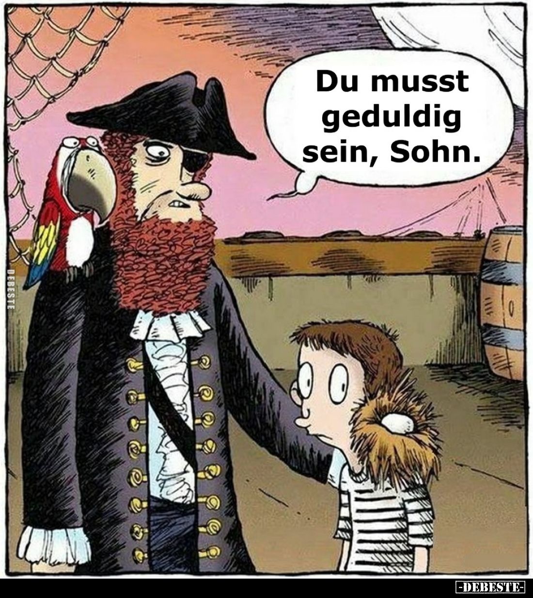 Du musst geduldig sein, Sohn... - Lustige Bilder | DEBESTE.de