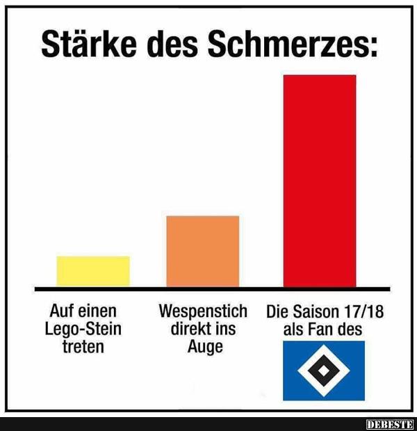 Stärke des Schmerzes..