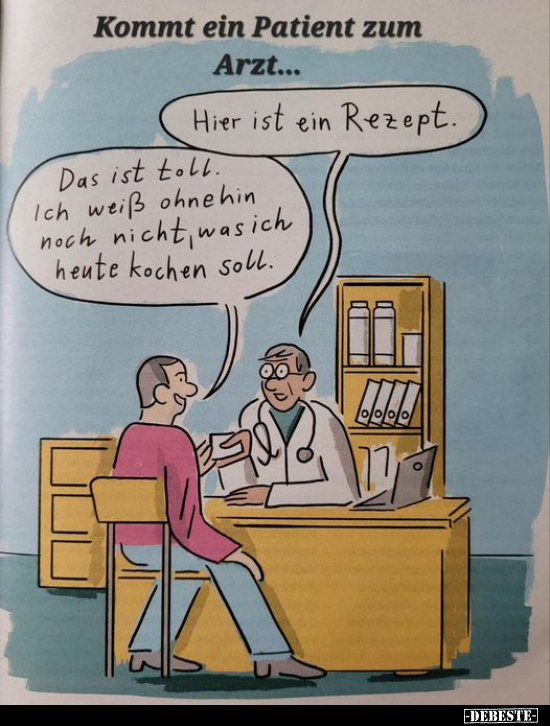 Kommt ein Patient zum Arzt... - Lustige Bilder | DEBESTE.de