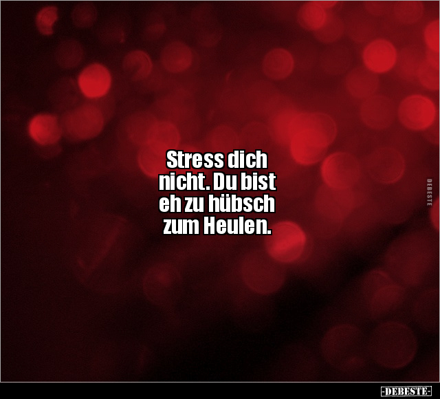 Stress, Heulen