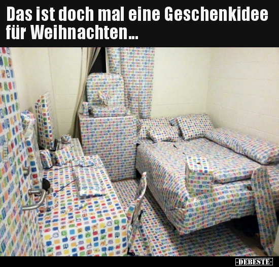 Das ist doch mal eine Geschenkidee für Weihnachten... - Lustige Bilder | DEBESTE.de