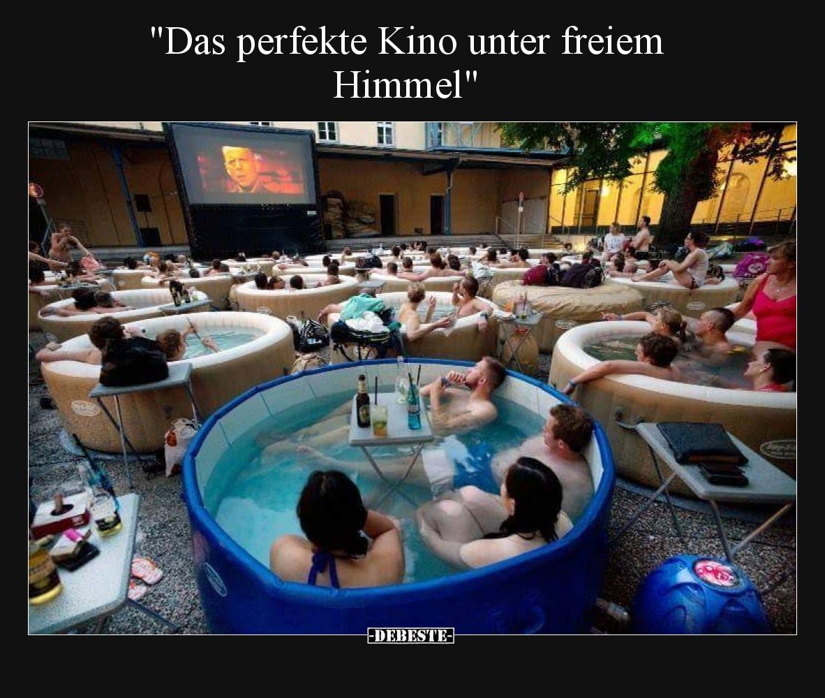 Das perfekte Kino unter freiem Himmel