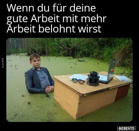 Wenn du für deine gute Arbeit mit mehr Arbeit belohnt wirst