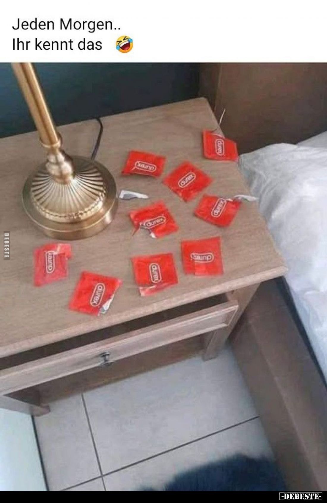 Jeden Morgen..
Ihr kennt das.