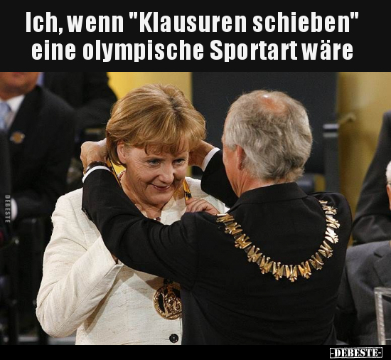 Ich, wenn "Klausuren schieben" eine olympische Sportart.. - Lustige Bilder | DEBESTE.de