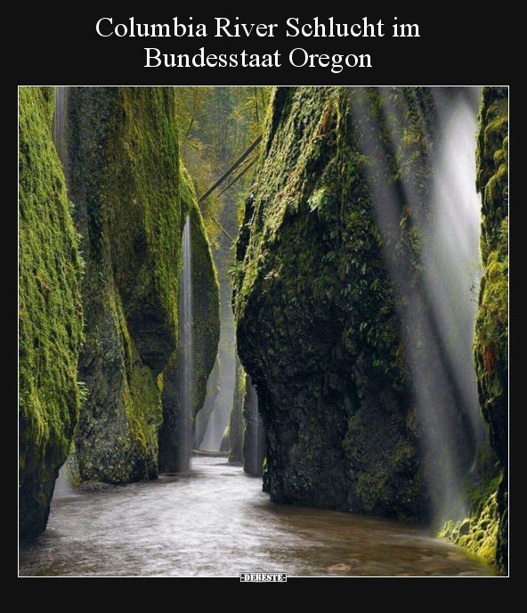 Columbia River Schlucht im Bundesstaat Oregon.. - Lustige Bilder | DEBESTE.de