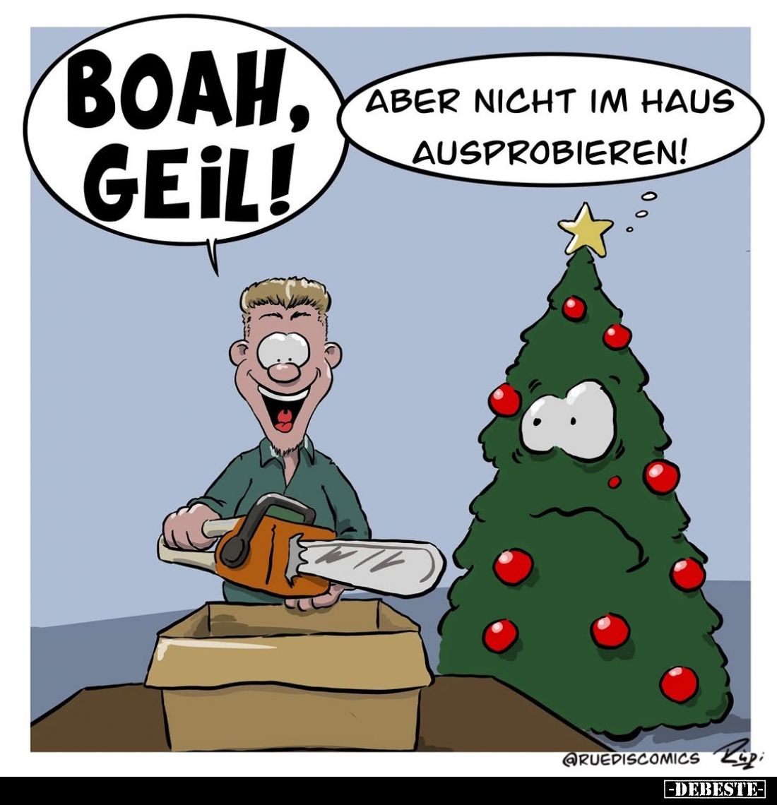 Boah, geil!
-
Aber nicht im Haus ausprobieren!