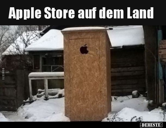 Apple Store auf dem Land.. - Lustige Bilder | DEBESTE.de