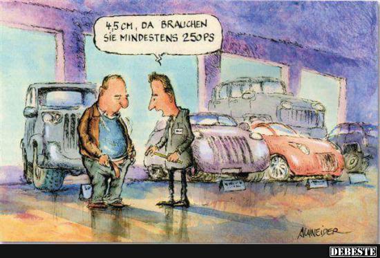 4,5 cm, da brauchen Sie mindestens 250PS..