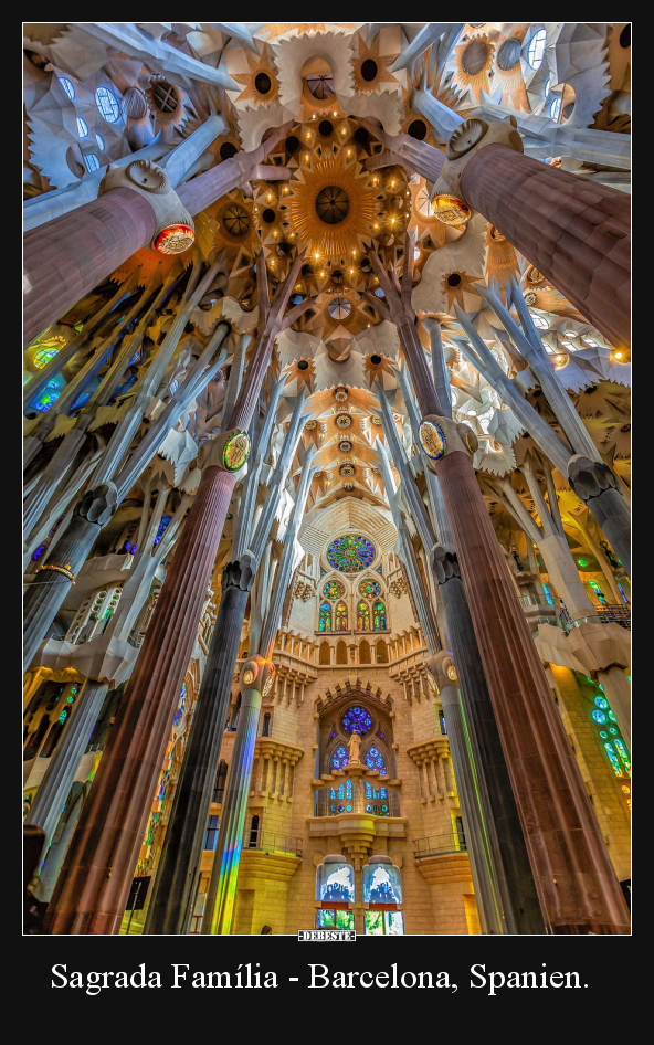Sagrada Família - Barcelona, Spanien... - Lustige Bilder | DEBESTE.de