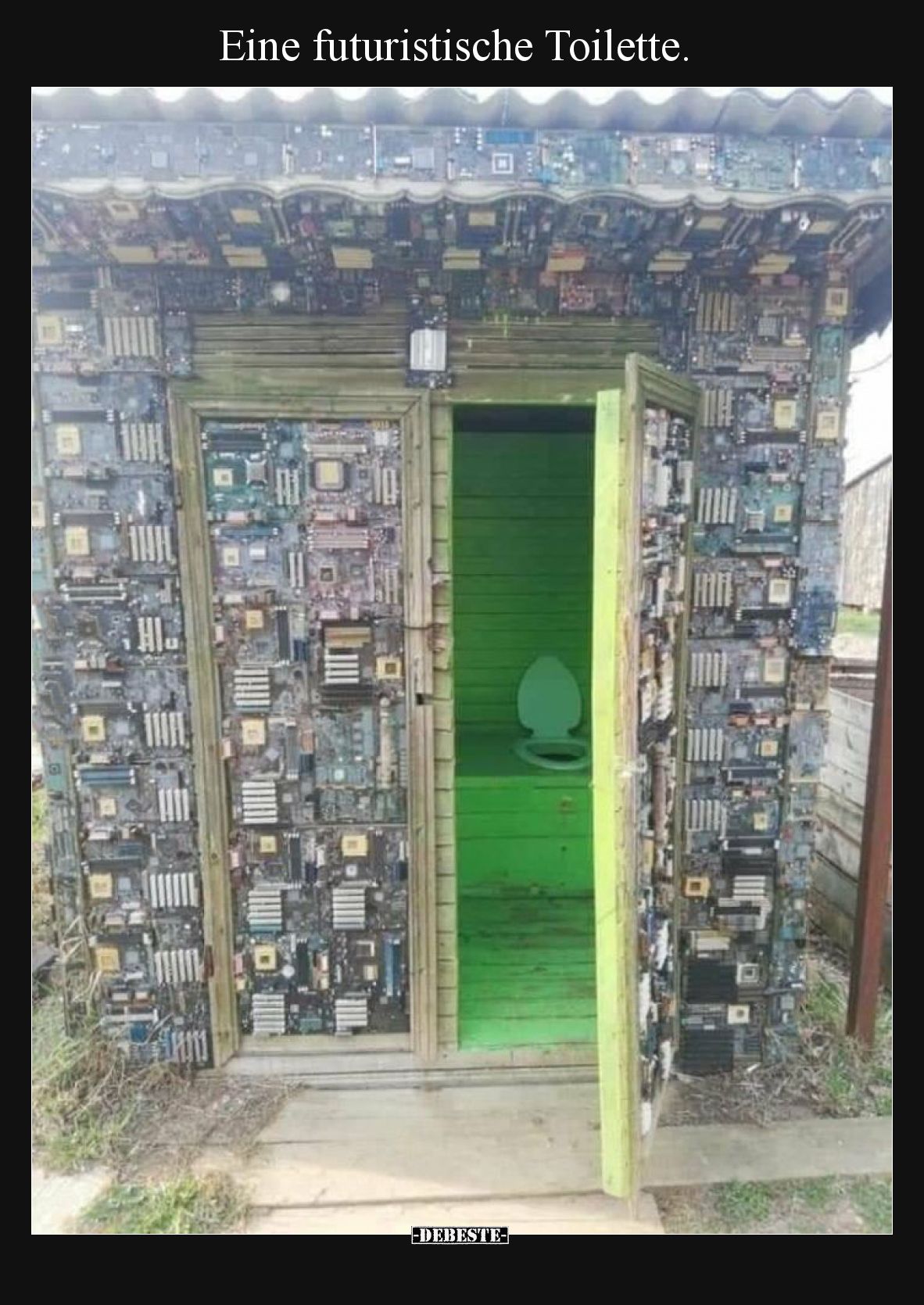 Eine futuristische Toilette... - Lustige Bilder | DEBESTE.de