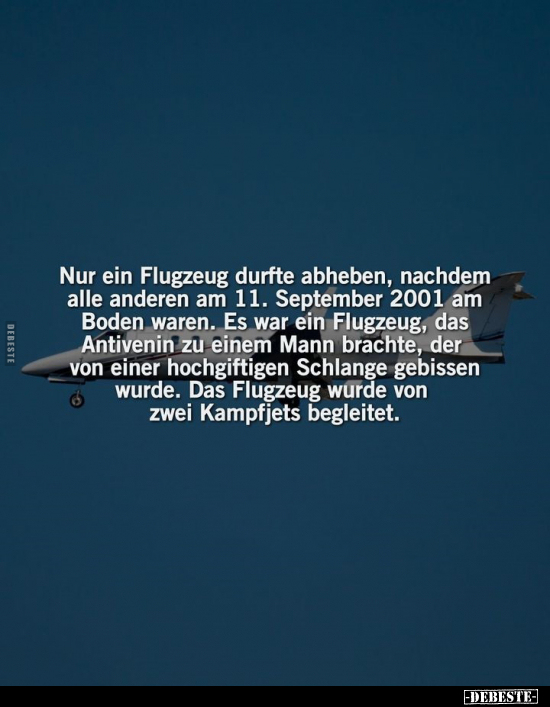 Nur ein Flugzeug durfte abheben.. - Lustige Bilder | DEBESTE.de