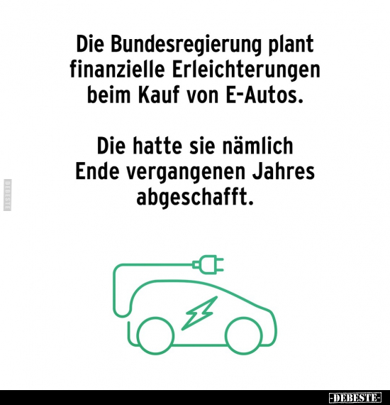 Die Bundesregierung plant finanzielle Erleichterungen.. - Lustige Bilder | DEBESTE.de