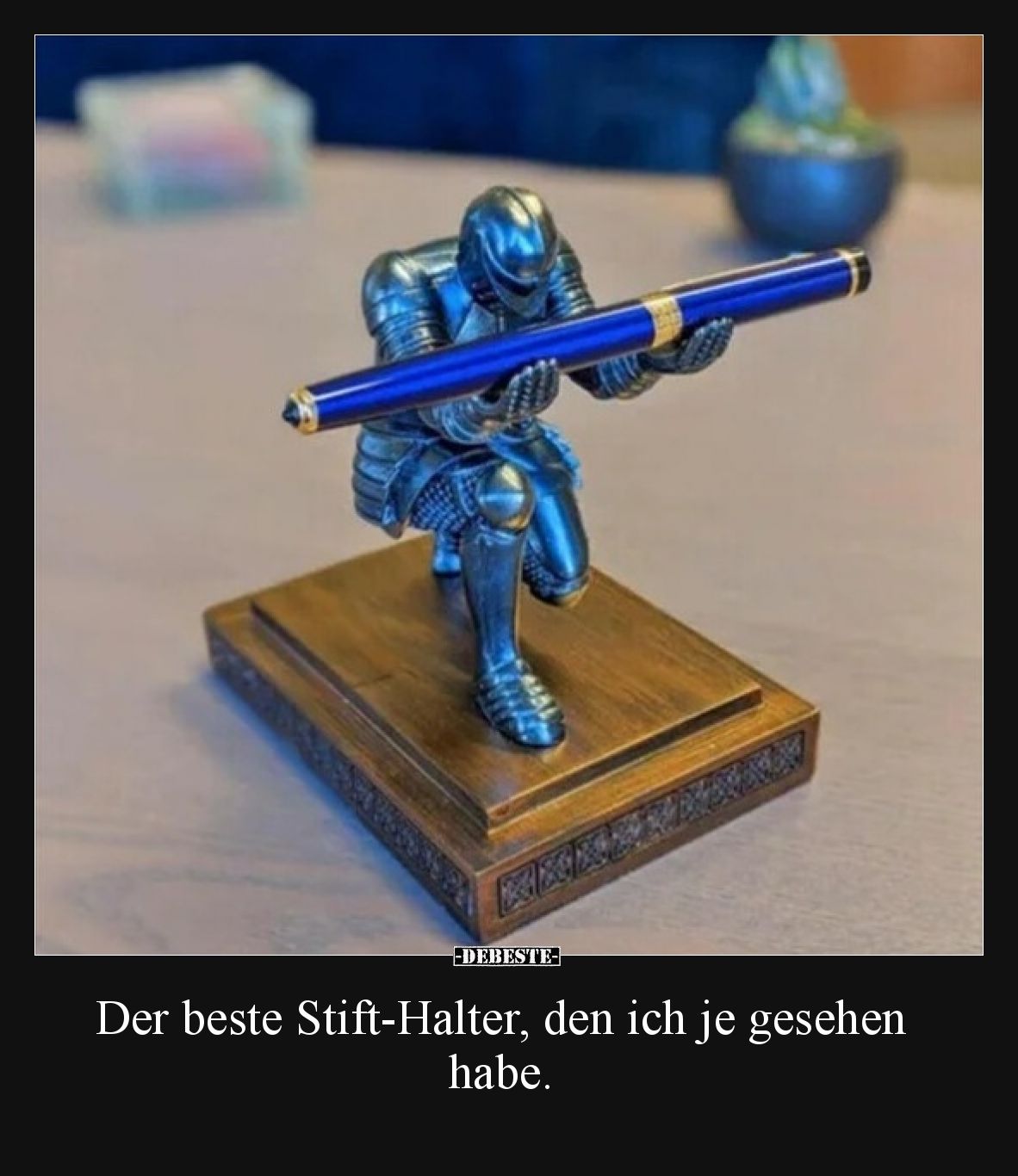 Der beste Stift-Halter, den ich je gesehen habe... - Lustige Bilder | DEBESTE.de