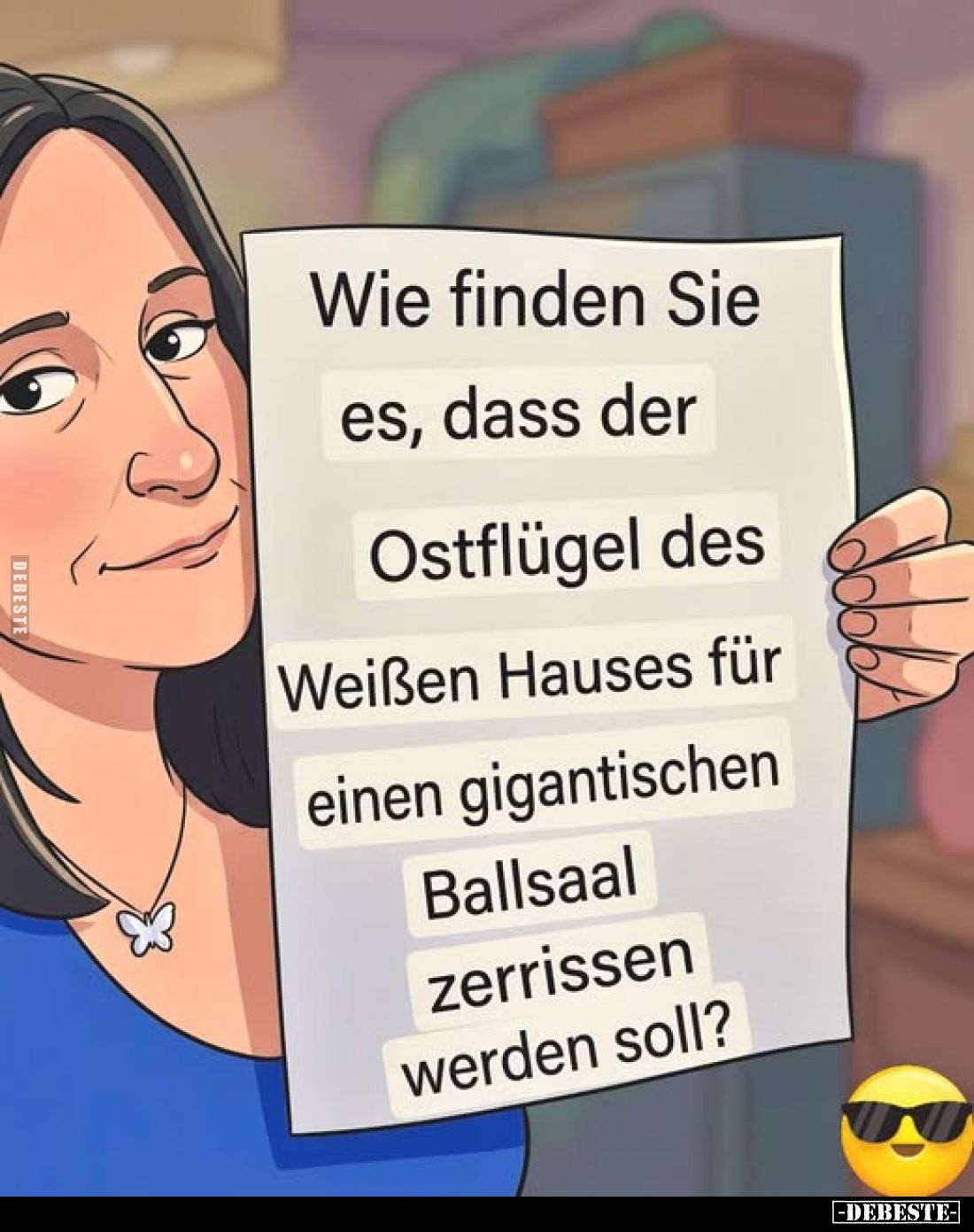 Wie finden Sie es, dass der Ostflügel des Weißen Hauses.. - Lustige Bilder | DEBESTE.de