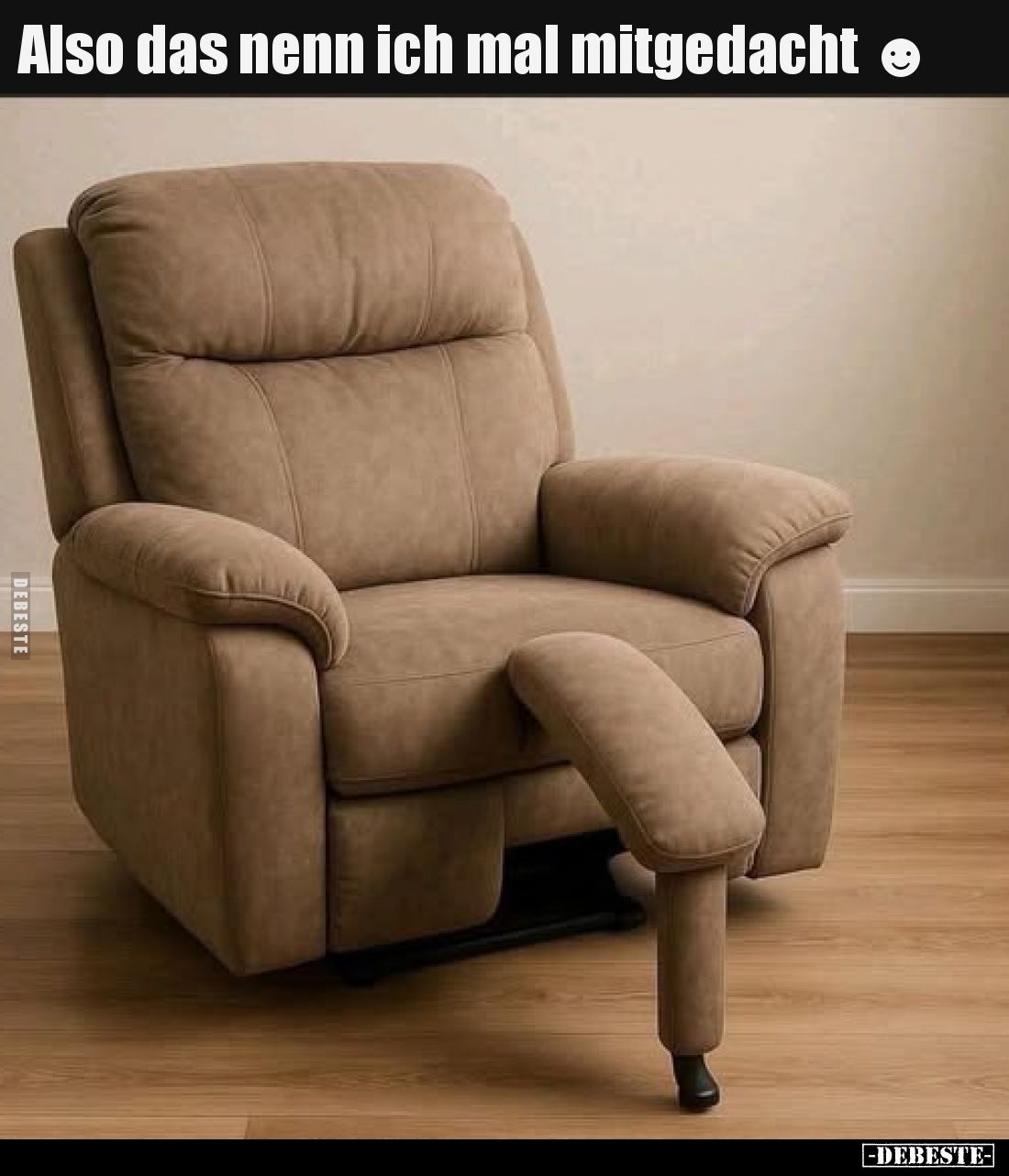 Also das nenn ich mal mitgedacht.