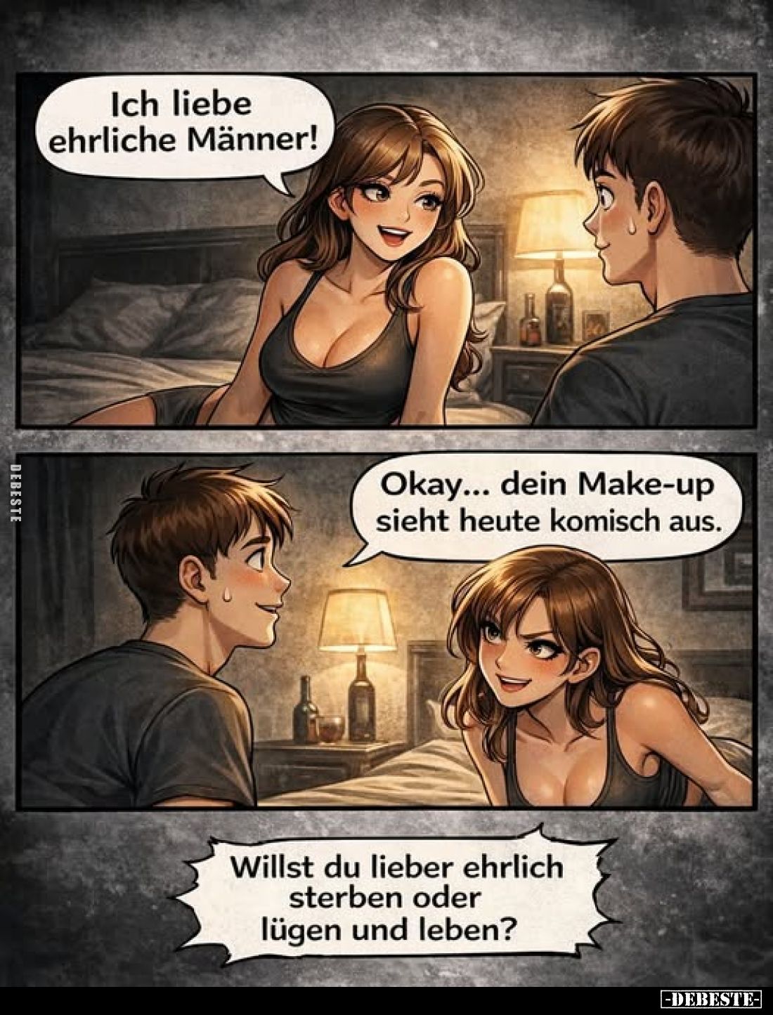 Ich liebe ehrliche Männer!... - Lustige Bilder | DEBESTE.de
