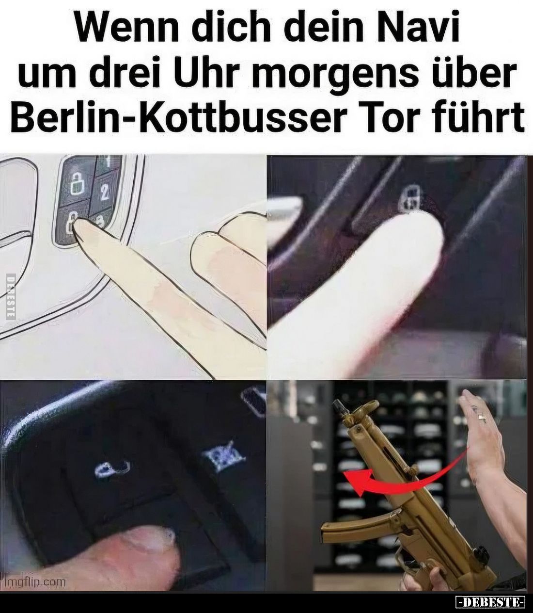 Wenn dich dein Navi um drei Uhr morgens über Berlin-Kottbusser Tor führt