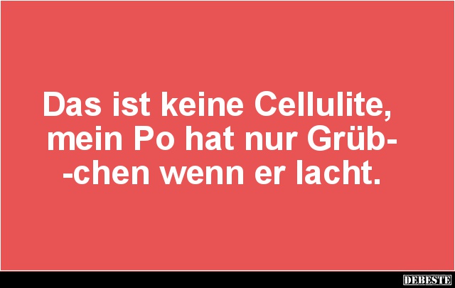 Das ist keine Cellulite.. - Lustige Bilder | DEBESTE.de