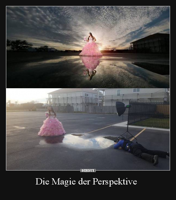 Die Magie der Perspektive.. - Lustige Bilder | DEBESTE.de