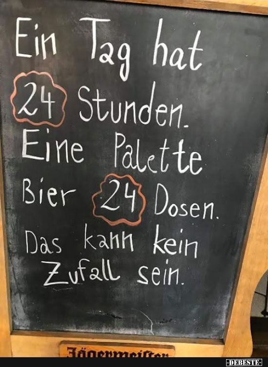 Ein Tag hat 24 Stunden.. DEBESTE.de