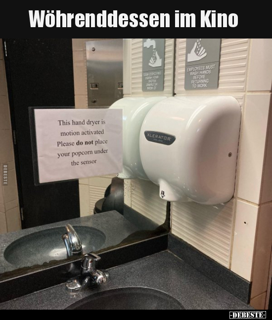 Wöhrenddessen im Kino..