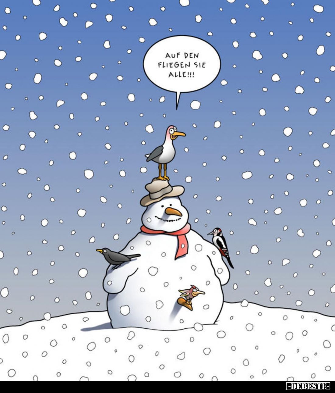 Auf den fliegen sie alle!!!