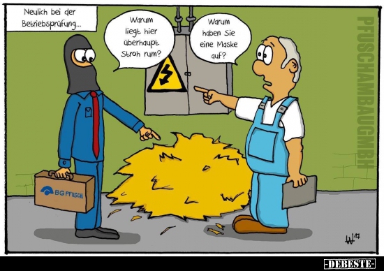 Neulich bei der Betriebsprüfung...