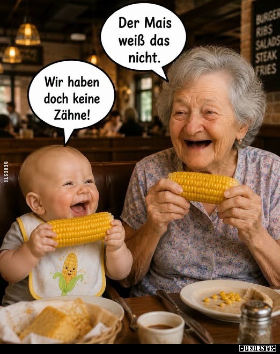 Wir haben doch keine Zähne!.. - Lustige Bilder | DEBESTE.de