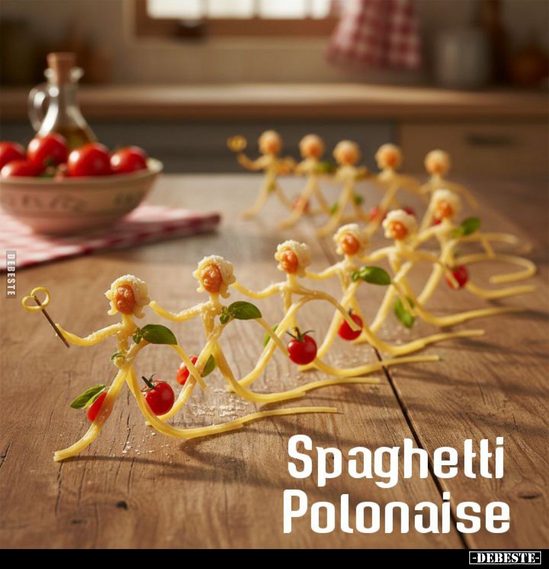 Spaghetti Polonaise.