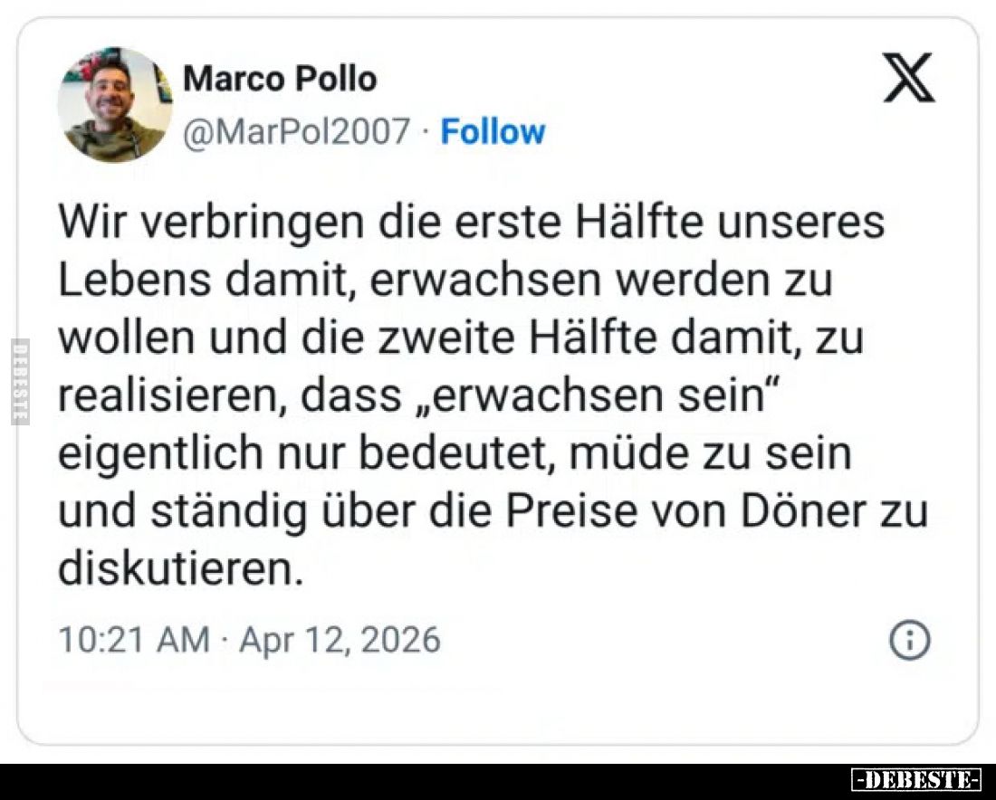 Wir verbringen die erste Hälfte unseres Lebens damit.. - Lustige Bilder | DEBESTE.de