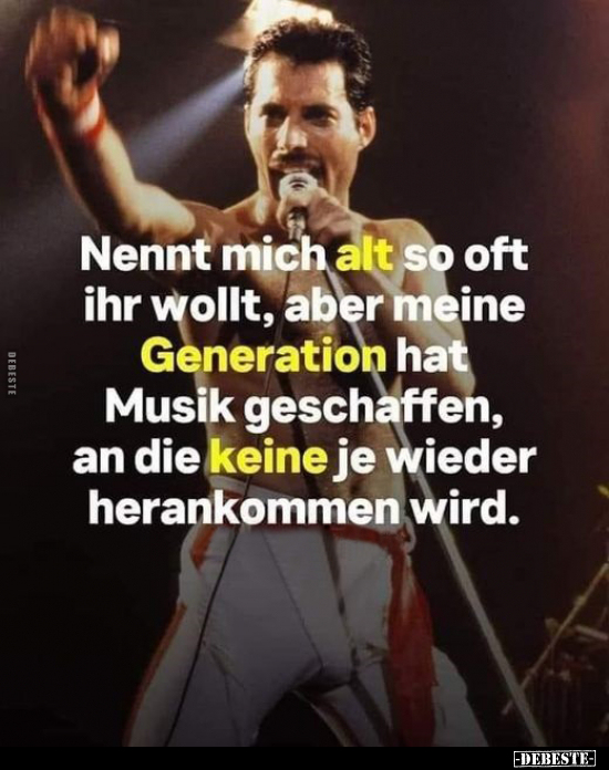 Nennt mich alt so oft ihr wollt, aber meine Generation.. - Lustige Bilder | DEBESTE.de