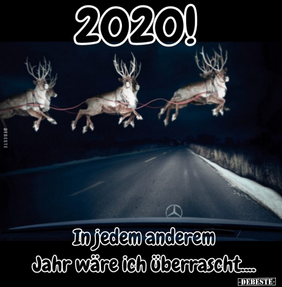 2020! In jedem anderen Jahr wäre ich überrascht... - Lustige Bilder | DEBESTE.de