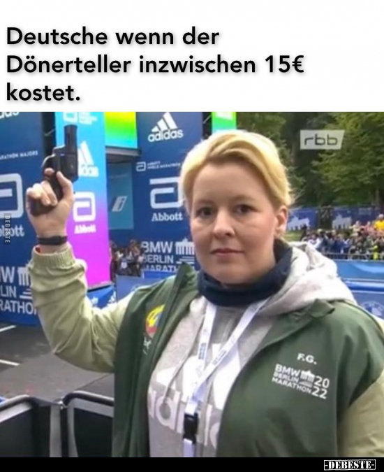 Deutsche, wenn der Dönerteller inzwischen 15 € kostet... - Lustige Bilder | DEBESTE.de