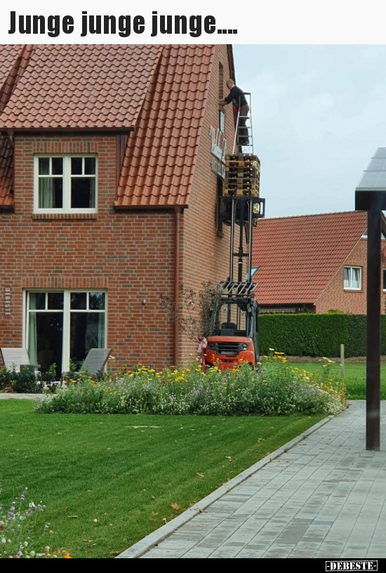 Junge junge junge....