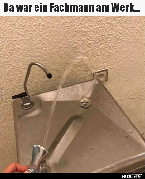 Da war ein Fachmann am Werk...