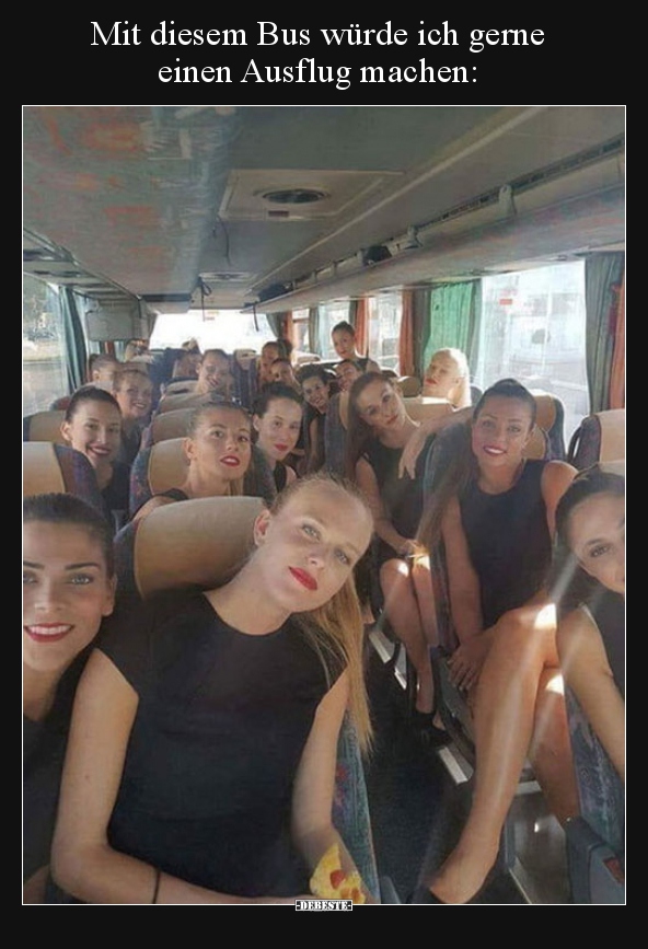 Mit diesem Bus würde ich gerne einen Ausflug machen..