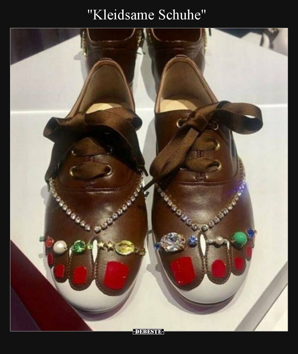 Kleidsame Schuhe