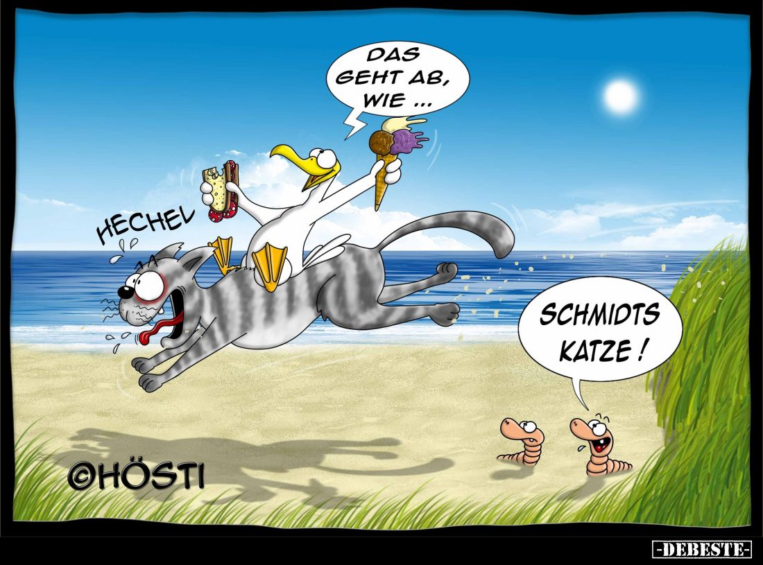 Das geht ab, wie...
-
Schmidts Katze!
