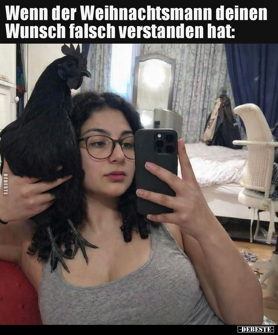 Wenn der Weihnachtsmann deinen Wunsch falsch verstanden hat: